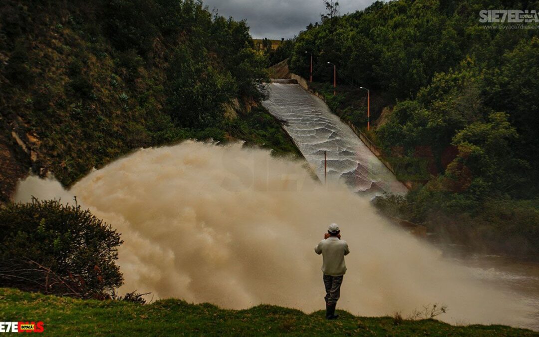 Autoridades anuncian apertura de compuertas en el lago Sochagota y la represa La Copa por fuertes lluvias en Boyacá
