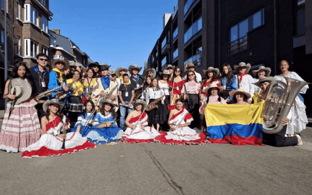 La Banda Sinfónica Municipal de Duitama deslumbra en Bélgica y deja en alto el nombre de Colombia