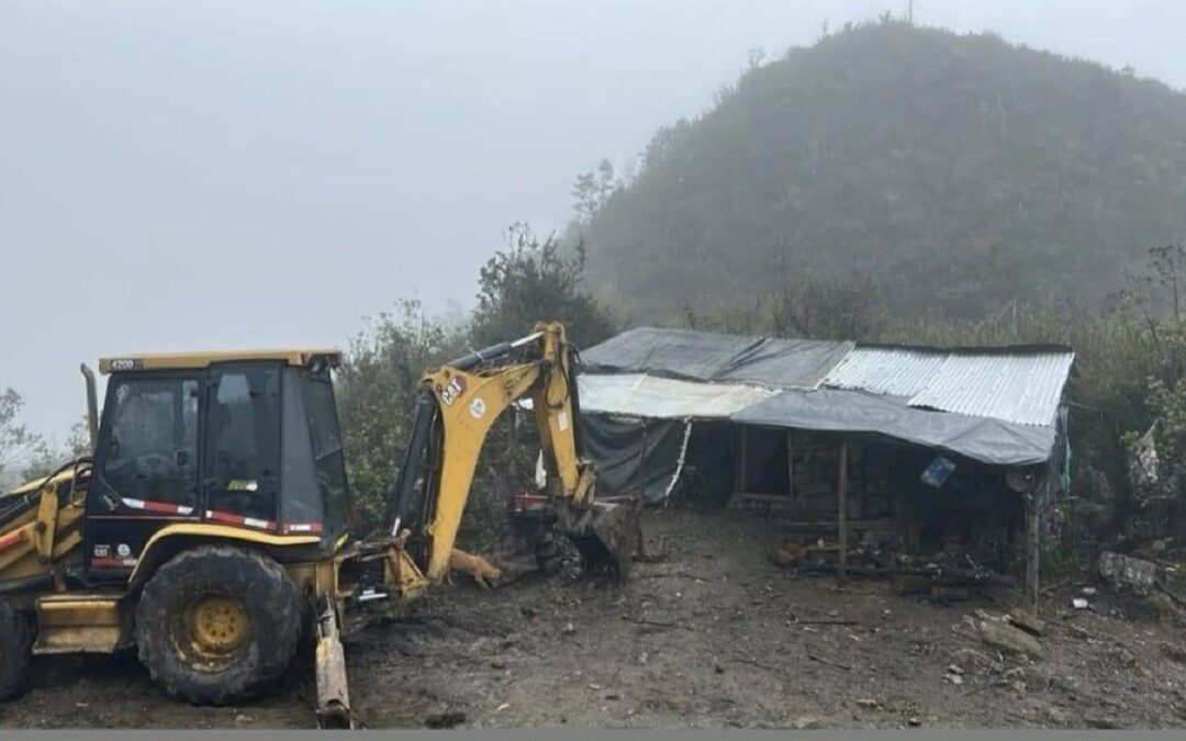 Alarma en el Parque de Pisba: denuncian intervención ilegal con maquinaria pesada en la Ruta Libertadora