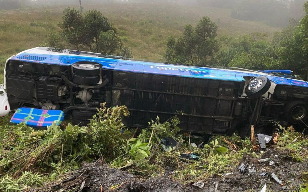Accidente de tránsito en la vía Moniquirá–Arcabuco deja a siete personas lesionadas