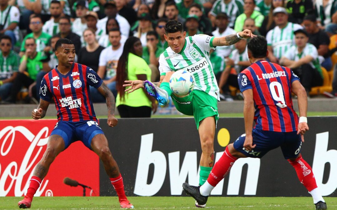Nacional vence a Bahía y así queda en la tabla de posiciones de la Copa Libertadores 2025