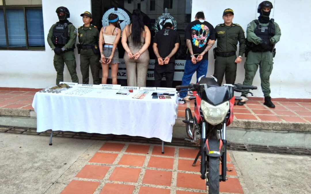 Golpe al microtráfico de estupefacientes en el norte de Casanare