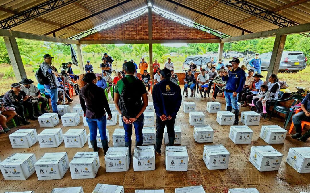 Cesan un poco las lluvias y bajan las crecientes de los ríos en Casanare