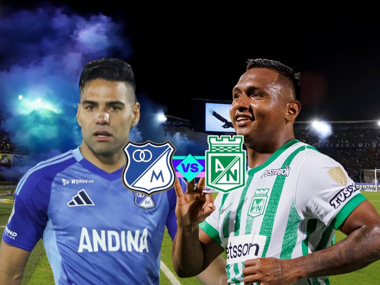 🔴 Nacional vs Millonarios HOY: siga EN VIVO el partido de cuadrangulares de Liga Colombiana