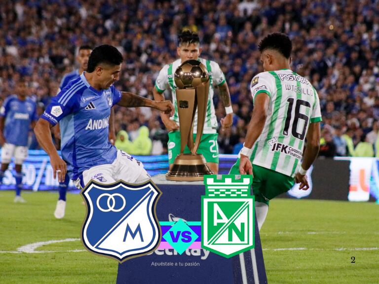 Cruces definidos en segunda fase de Copa Colombia: podría repetirse la final Millonarios vs Nacional