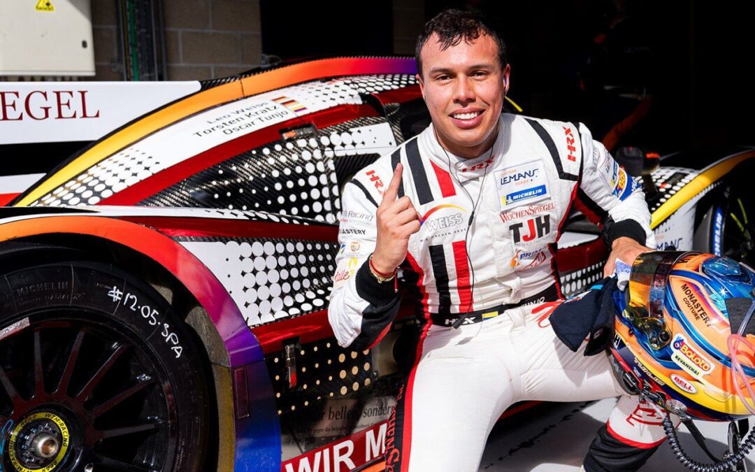 Óscar Tunjo hace historia en Francia al lograr legendario podio en la Le Mans Cup 2025