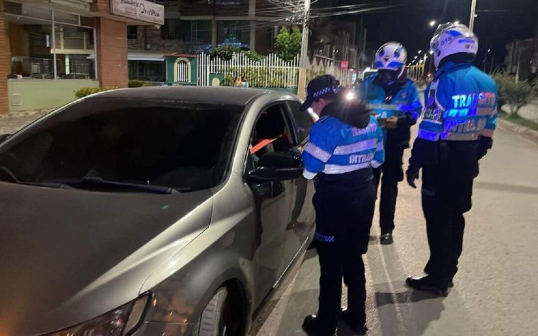 Cinco conductores borrachos fueron sancionados este fin de semana en Sogamoso por los agentes de Tránsito