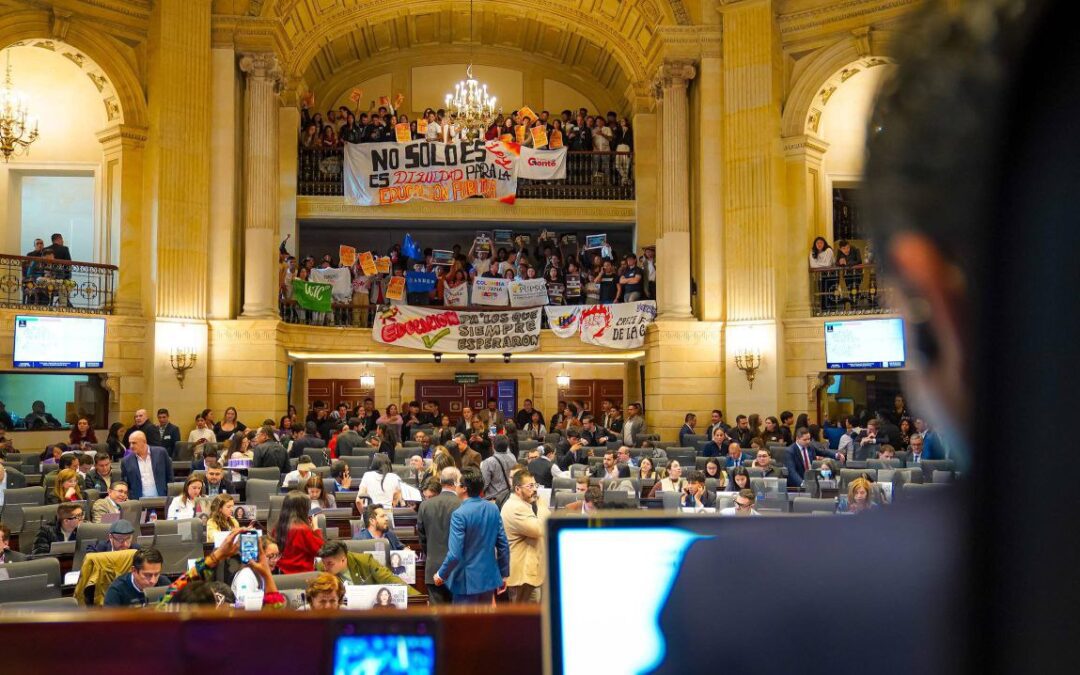 Congreso aprueba proyecto que aumenta la financiación de la educación superior pública