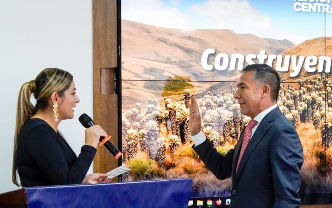 El boyacense Luis Fernando Sanabria se posesionó como gerente de la RAP-E Región Central
