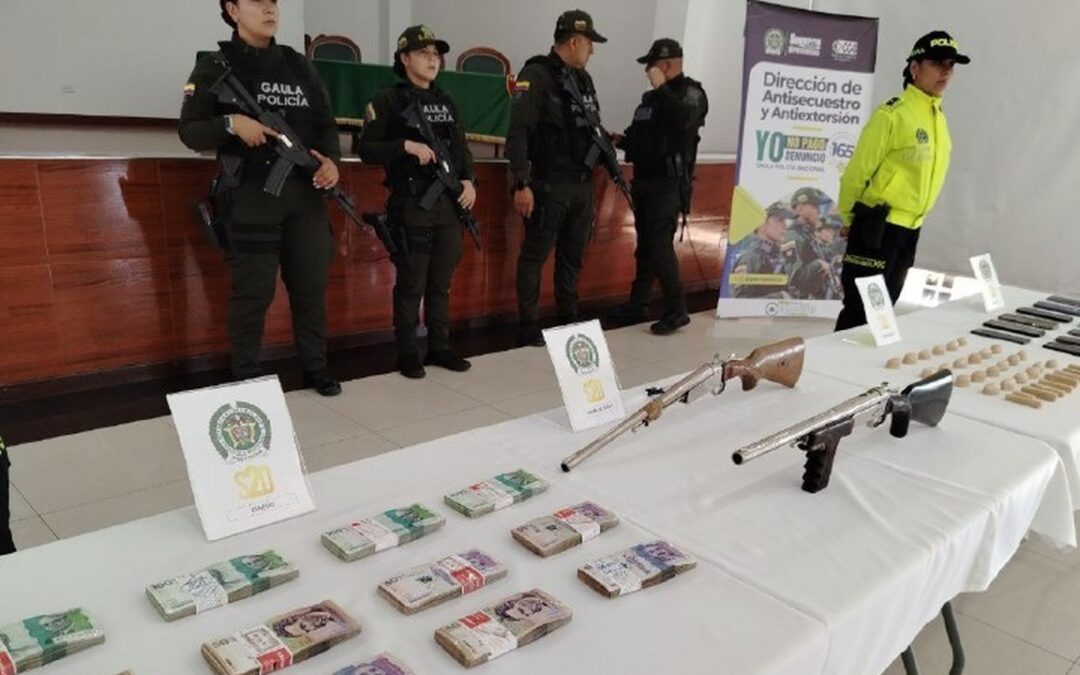 Autoridades desarticulan bandas delincuenciales que operaban en Duitama y otros municipios