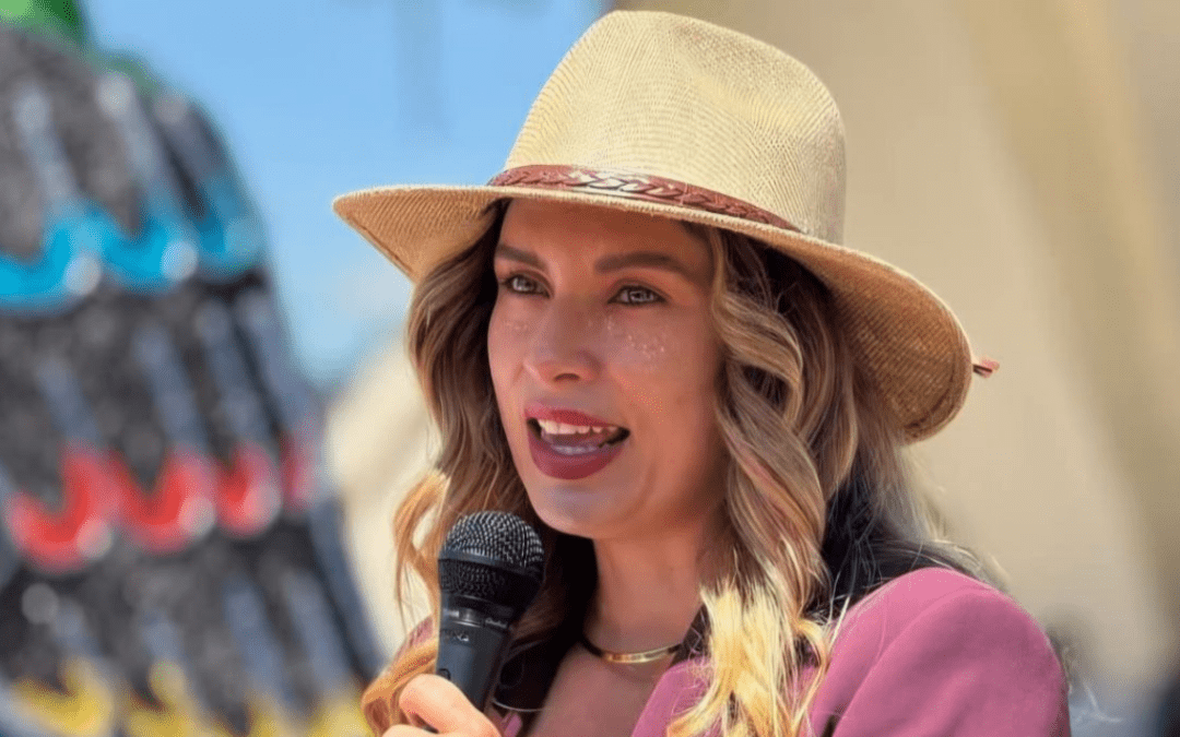 La alcaldesa de Duitama optó por el sombrero #Tolditos7días