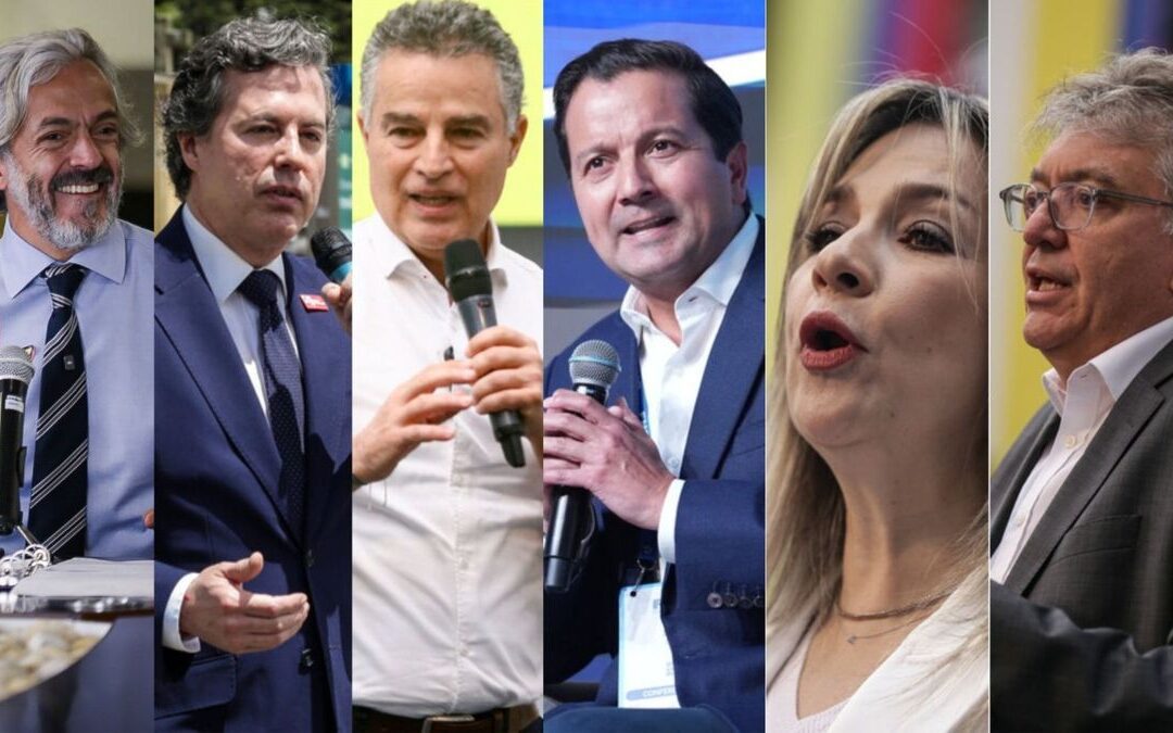 Candidatos de la coalición de centro derecha invitaron a otros competidores a la consulta de marzo: Peñalosa, Pinzón y Paloma Valencia