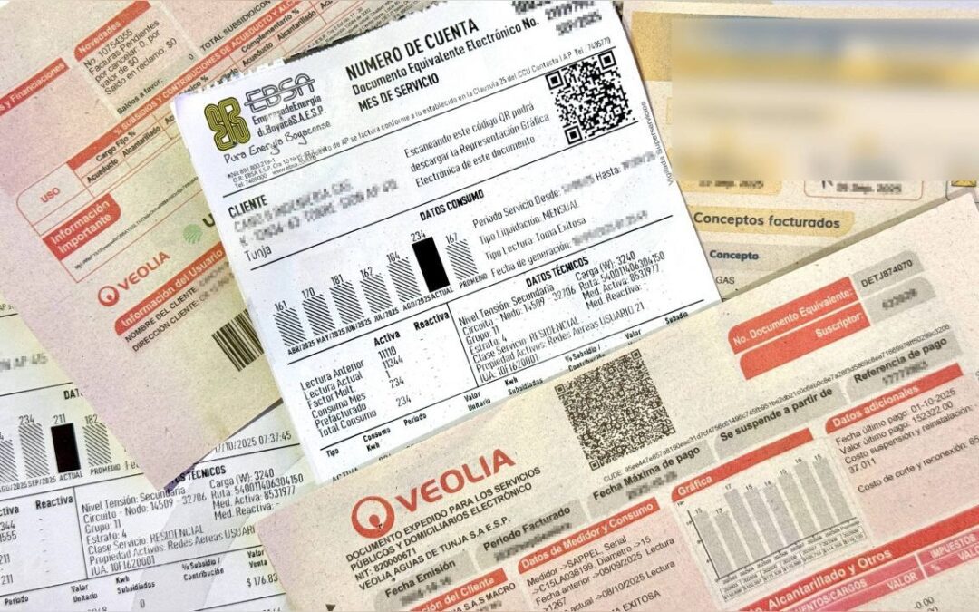 Polémica en Tunja por aumento en tarifas de servicios públicos tras cambio de estratificación