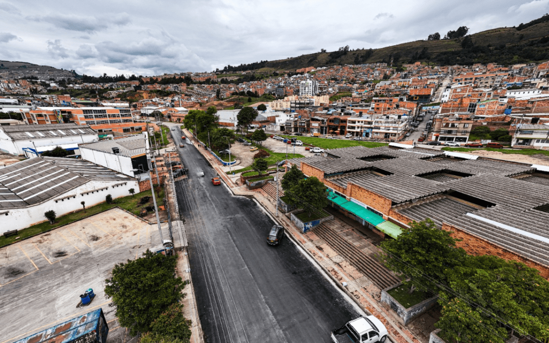 INVERSIÓN HISTÓRICA FORTALECE LA MOVILIDAD URBANA Y RURAL DE TUNJA