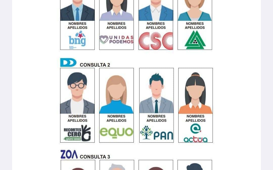 Así será el tarjetón de las consultas para escoger los candidatos a la Presidencia de la República el 8 de marzo #Tolditos7Días