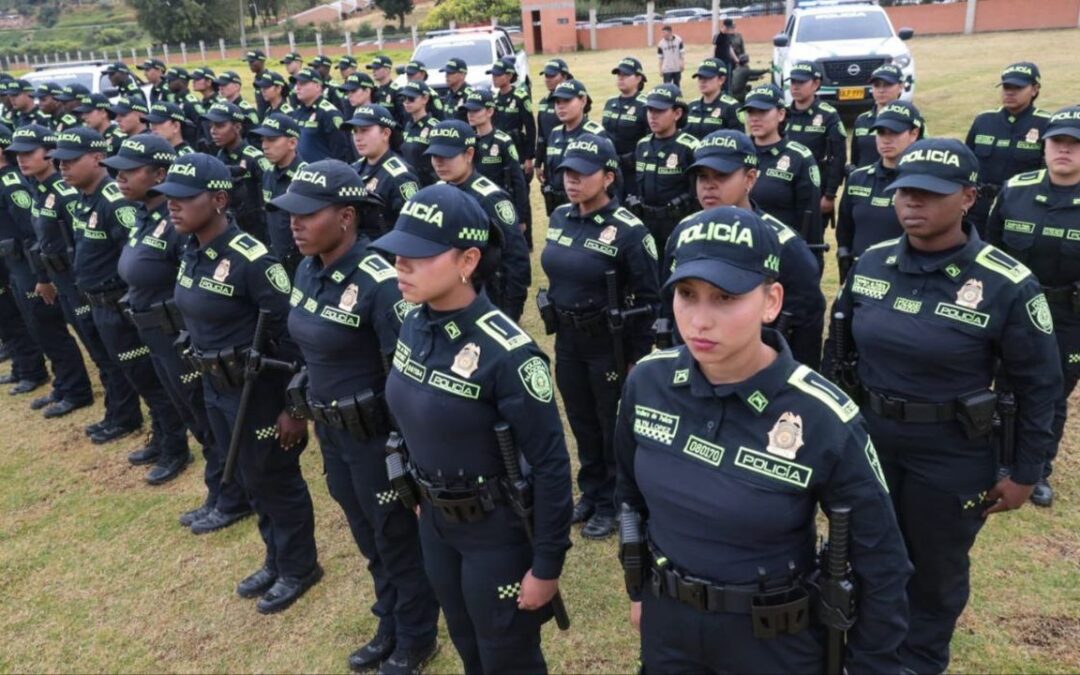 Llegaron 151 patrulleros de la Policía para 51 municipios de Boyacá #Tolditos7Días