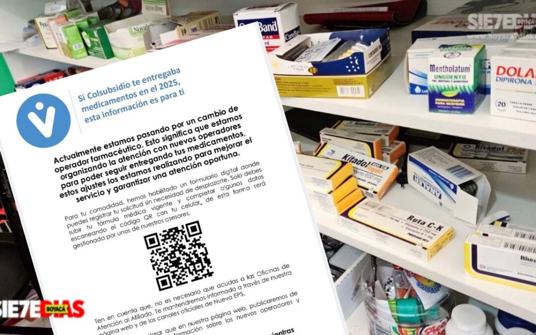 Nueva EPS habilita canales virtuales para agilizar la entrega de medicamentos tras salida de Colsubsidio