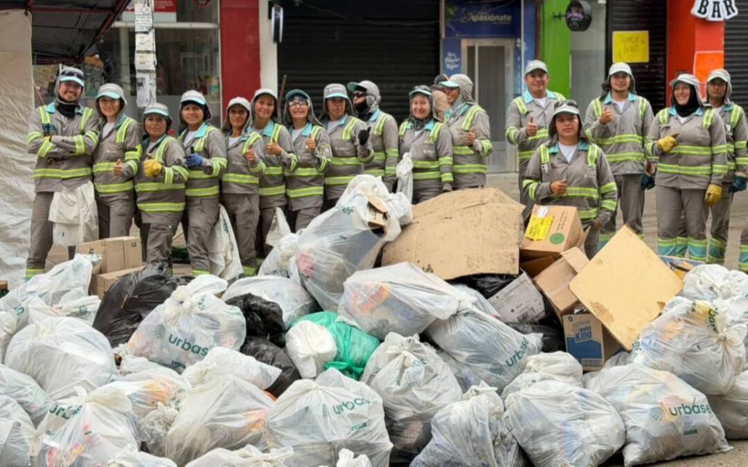 Operativos especiales de Urbaser permitieron recolectar cerca de ocho toneladas de residuos durante el Festival de la Perla