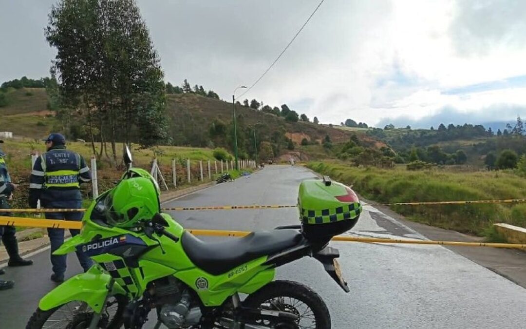 Accidente de tránsito en la vía Tunja – Chivatá dejó una persona sin vida