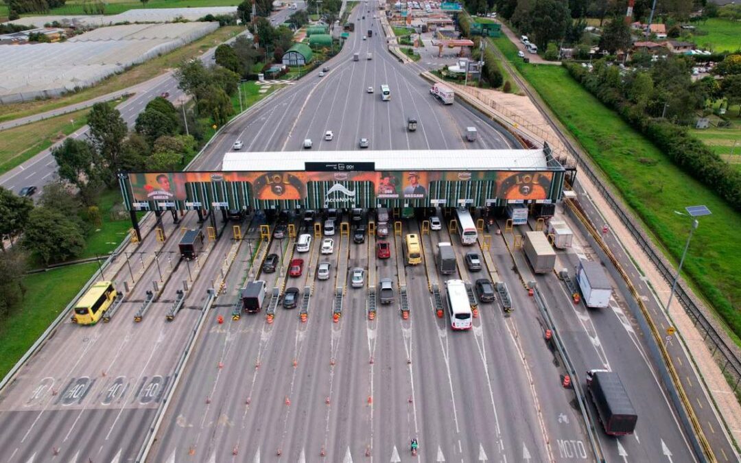 Peajes subirán tarifas desde el 16 de enero de 2026