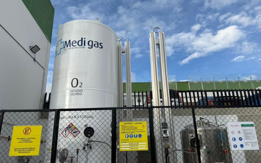 El Hospital Metropolitano de Tunja fortalece su capacidad hospitalaria con nuevo tanque criogénico de oxígeno