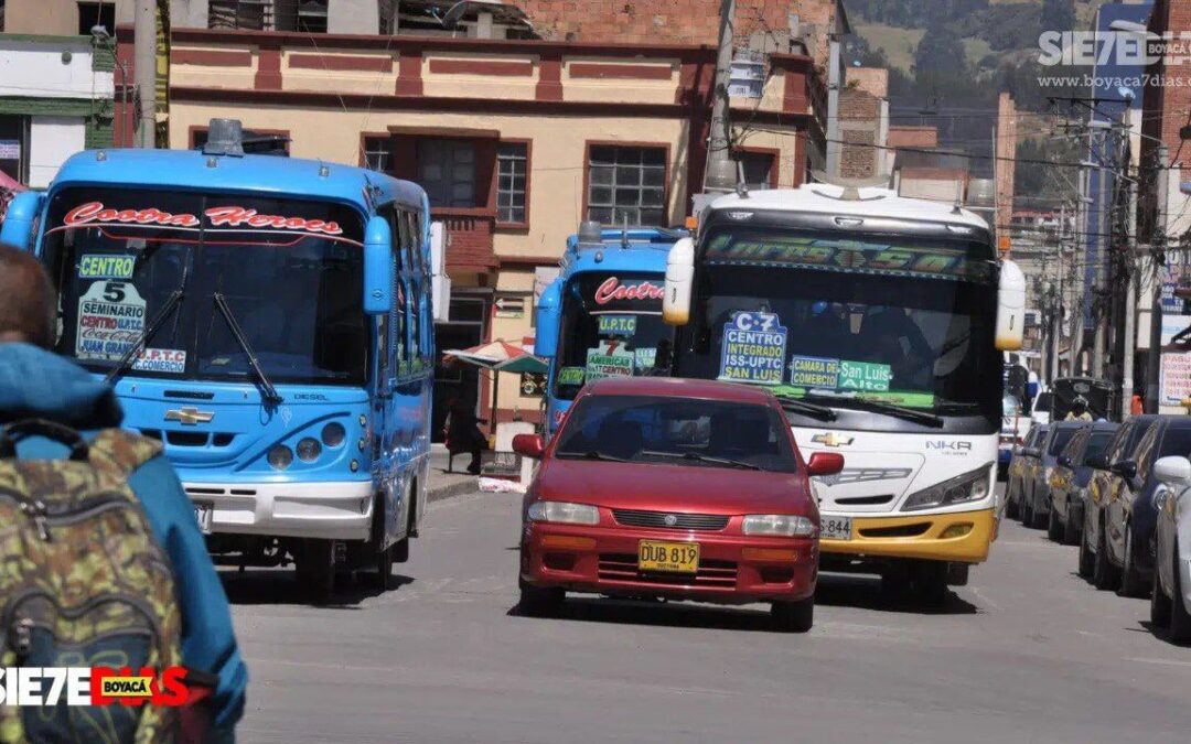 Duitama ajusta tarifas de transporte para el 2026: alivio para estudiantes y tensión por costos del taxi