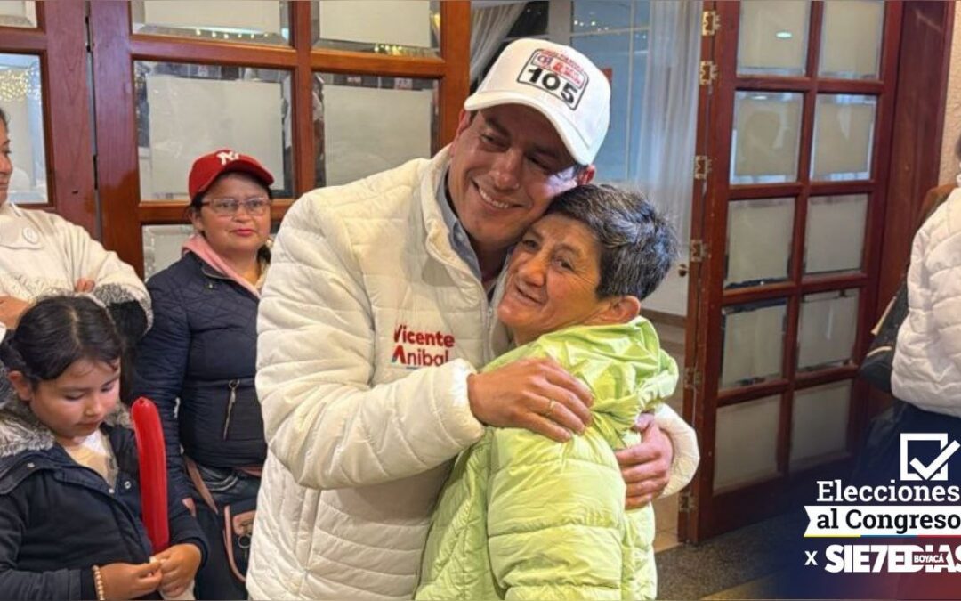 Vicente Aníbal Ojeda lanza hoy en Tunja su campaña a la Cámara por Cambio Radical