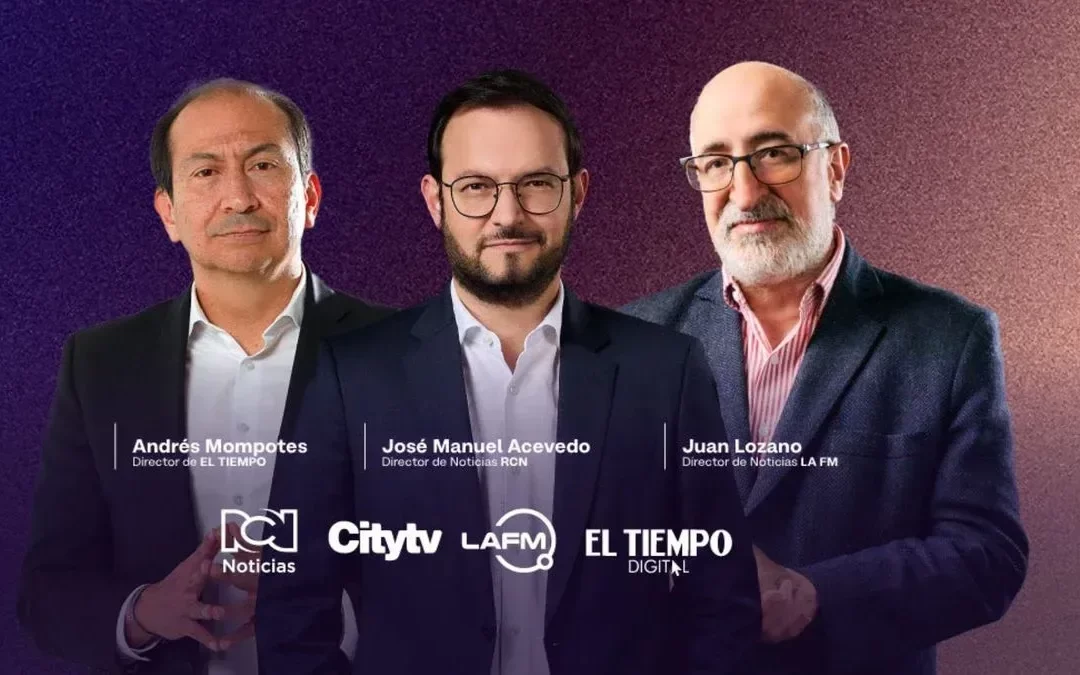 “El Debate de la Gente” en La FM, Noticias RCN y El Tiempo: así será esta noche, con los candidatos de la Gran Consulta