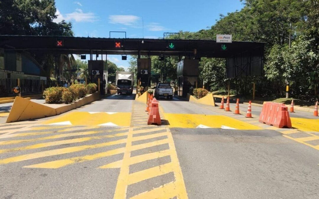Gobernación de Antioquia incrementó en 5,1% las tarifas de los peajes a su cargo