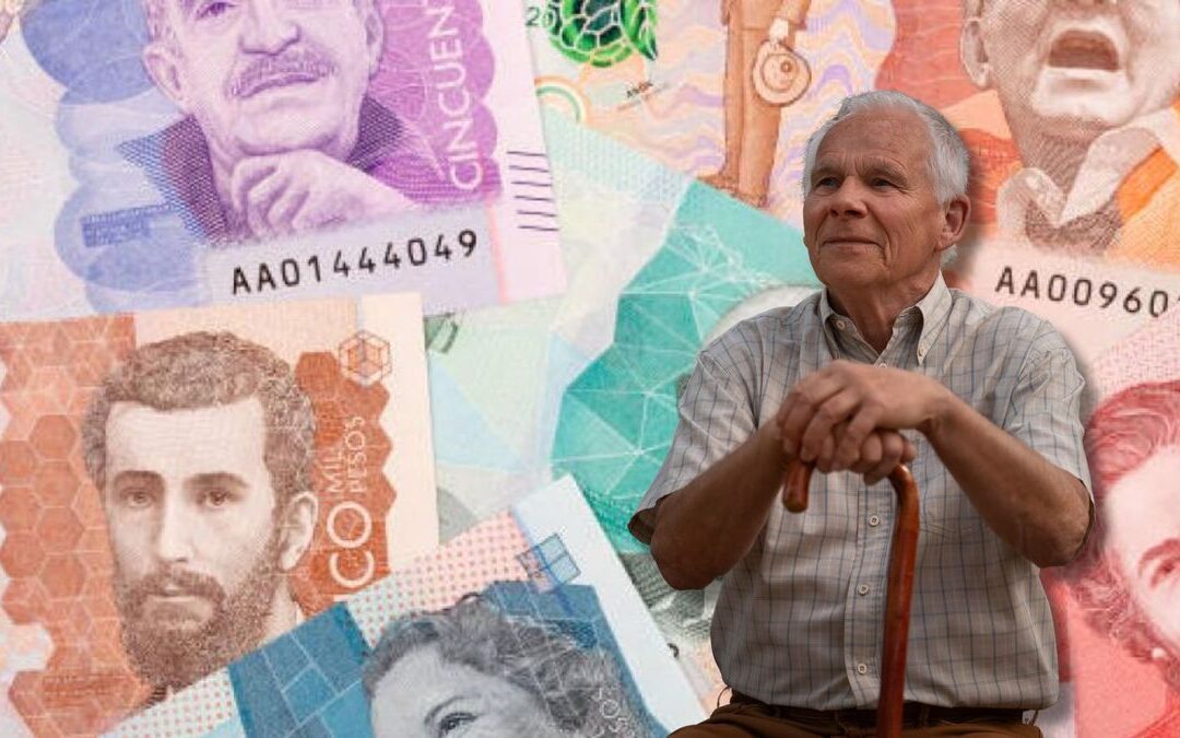 ¿Cómo afecta el aumento del salario mínimo 2026 al cálculo de la pensión máxima en Colombia?