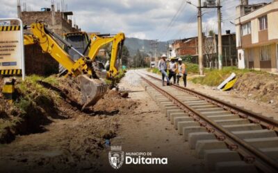 ANI ejecuta trabajos en pasos ferroviarios de Duitama y la Alcaldía pide una solución de fondo