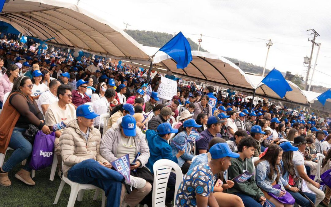 Impresionó la capacidad de convocatoria de Vanessa Pérez en la reunión que le organizó a Miguel Ángel Barreto #Tolditos7Días