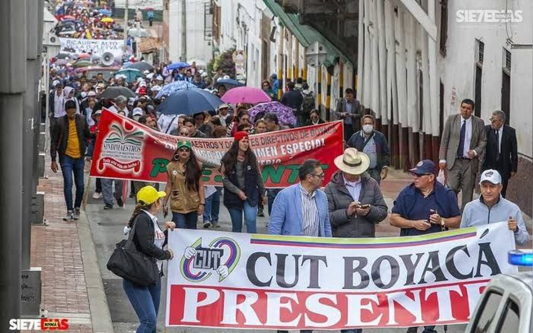 CUT Boyacá rechaza suspensión del decreto del salario mínimo para el 2026
