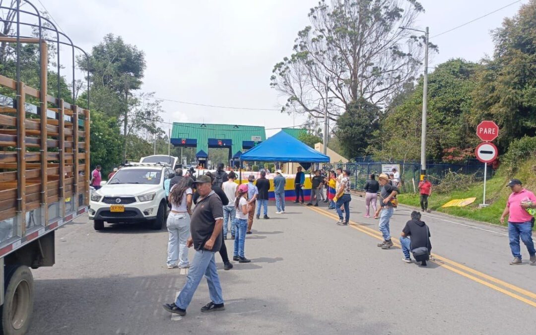 Paso intermitente en peaje entre Saboyá y centro poblado Garavito desde el domingo 22 de febrero