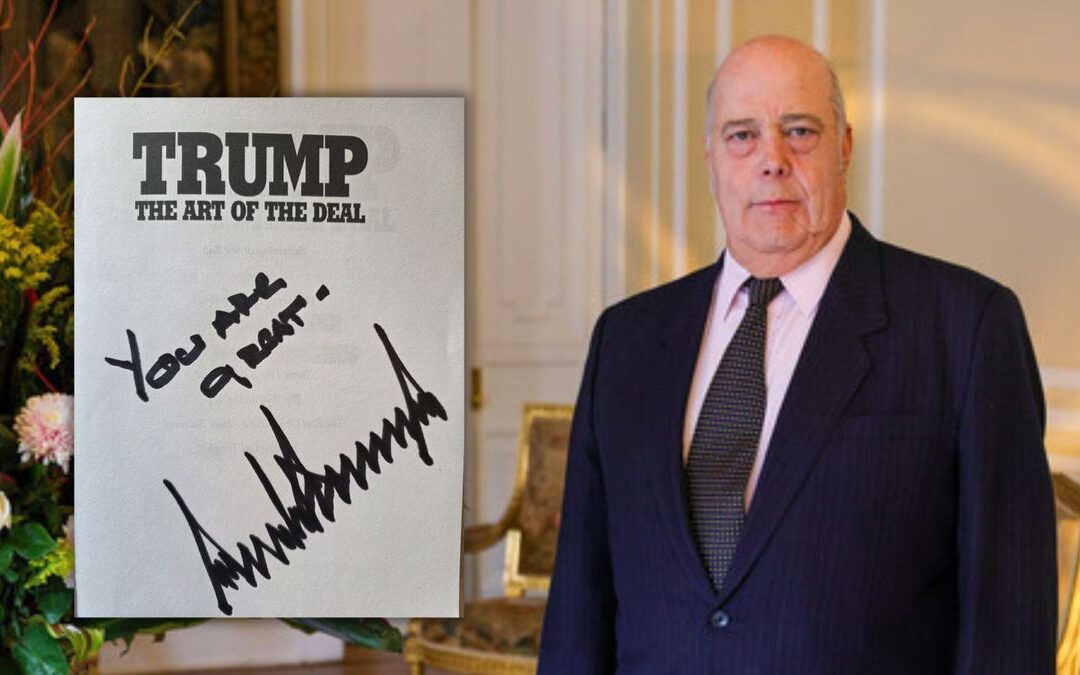 La estrategia del embajador colombiano en Washington para que Trump firmara un libro a Petro