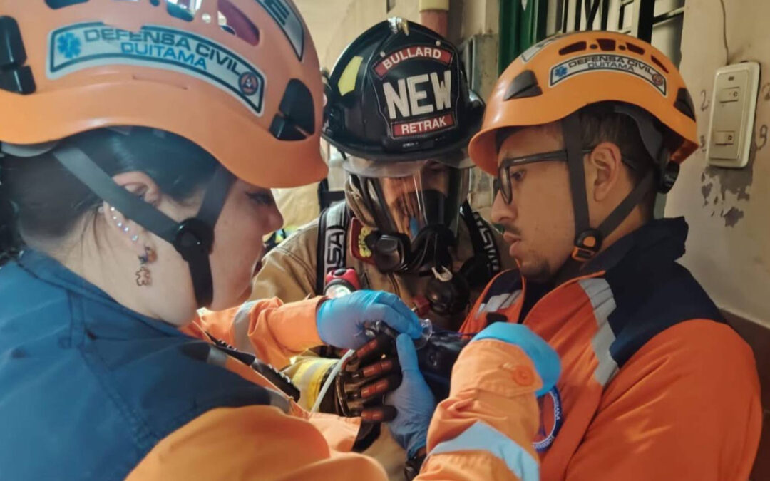 Incendio estructural en el barrio Camilo Torres de Duitama cobró la vida de un canino