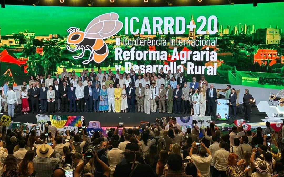 «El hambre hoy es un arma de guerra»: ministra Carvajalino inaugura II Conferencia Internacional de Reforma Agraria en Cartagena