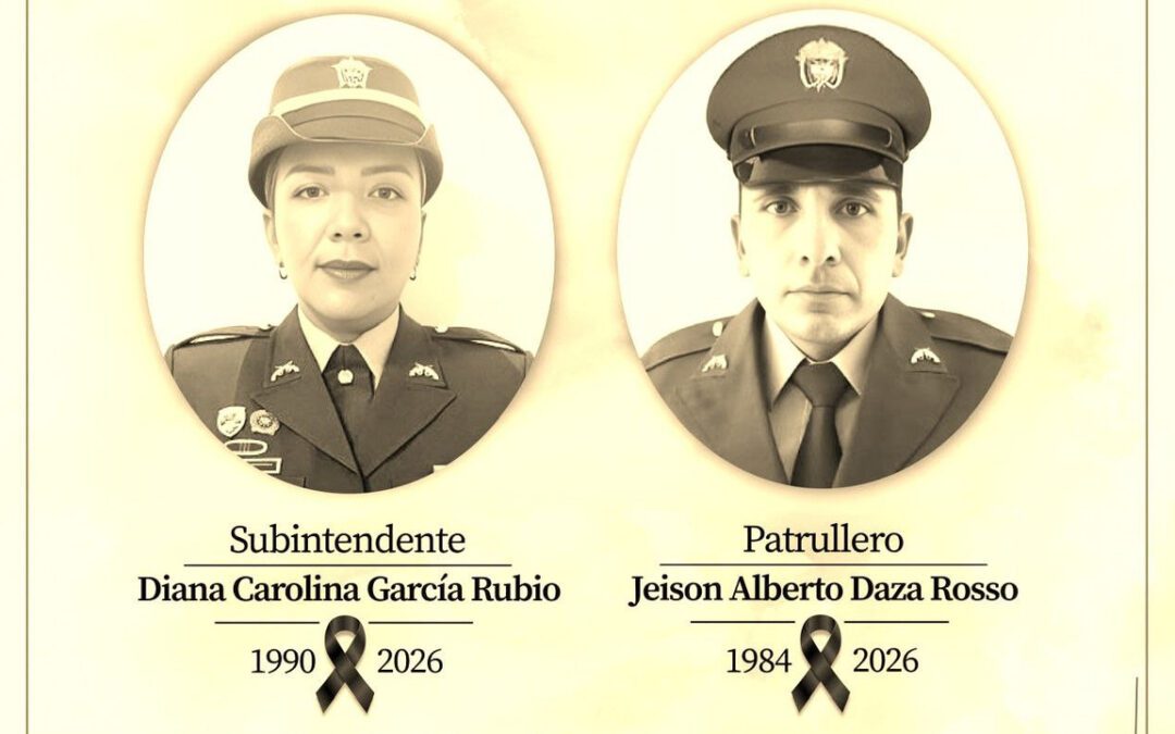 Mueren dos policías en un ataque a tiros a un peaje en el centro de Colombia