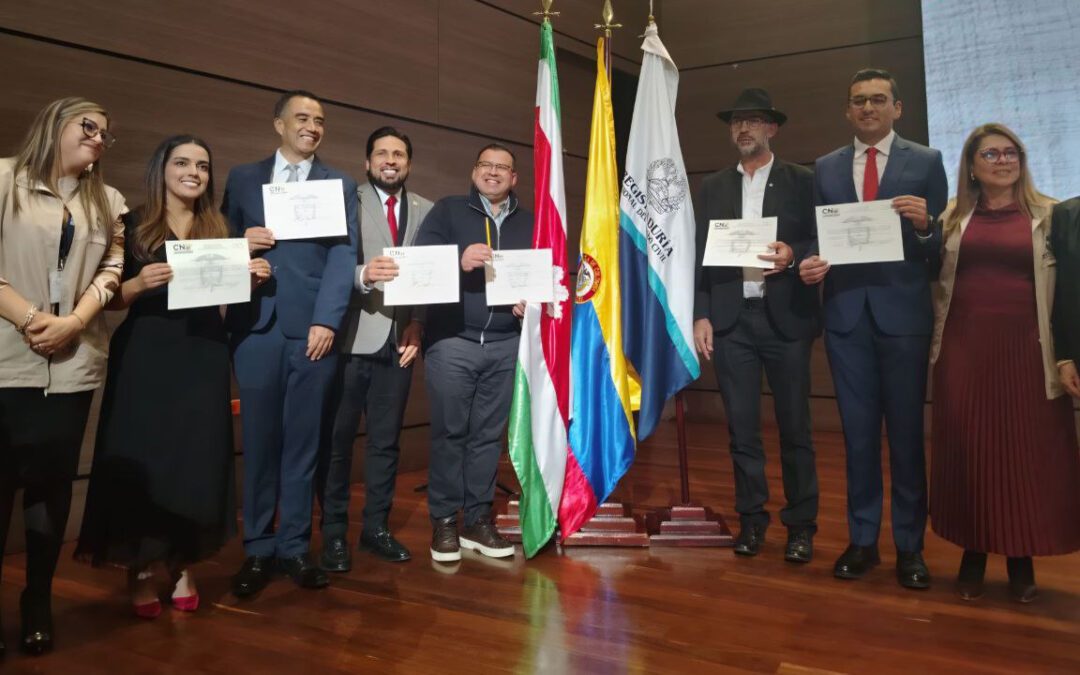 Con la entrega de credenciales se oficializó la elección de los representantes a la Cámara por Boyacá