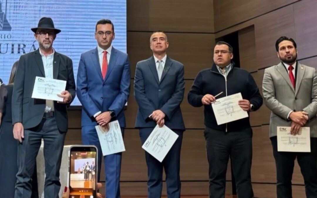 El padre de José Luis Bohórquez estuvo a la altura de Héctor Chaparro en la entrega de credenciales #Tolditos7Días