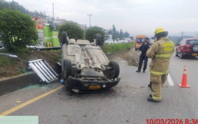 Bomberos y Defensa Civil entregan balance de emergencias atendidas en Duitama