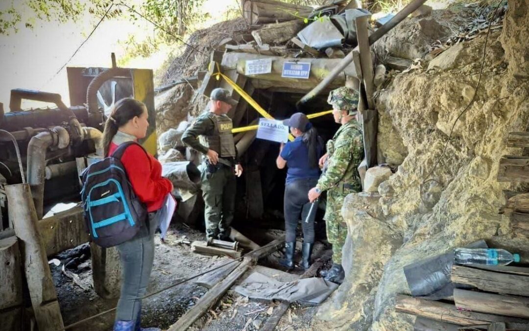 Autoridades intervienen explotación ilícita de yacimientos de carbón en el municipio de Tasco