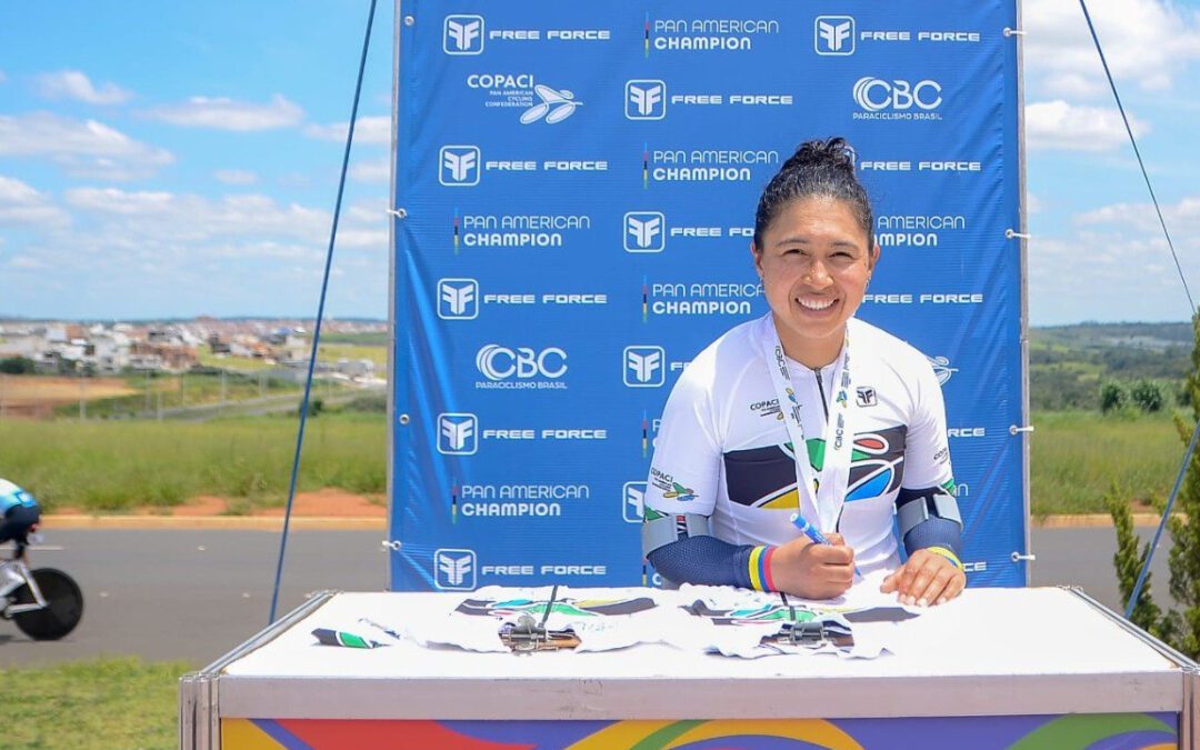 La ciclista Carolina Munévar cerró su participación en Brasil con seis medallas para Colombia