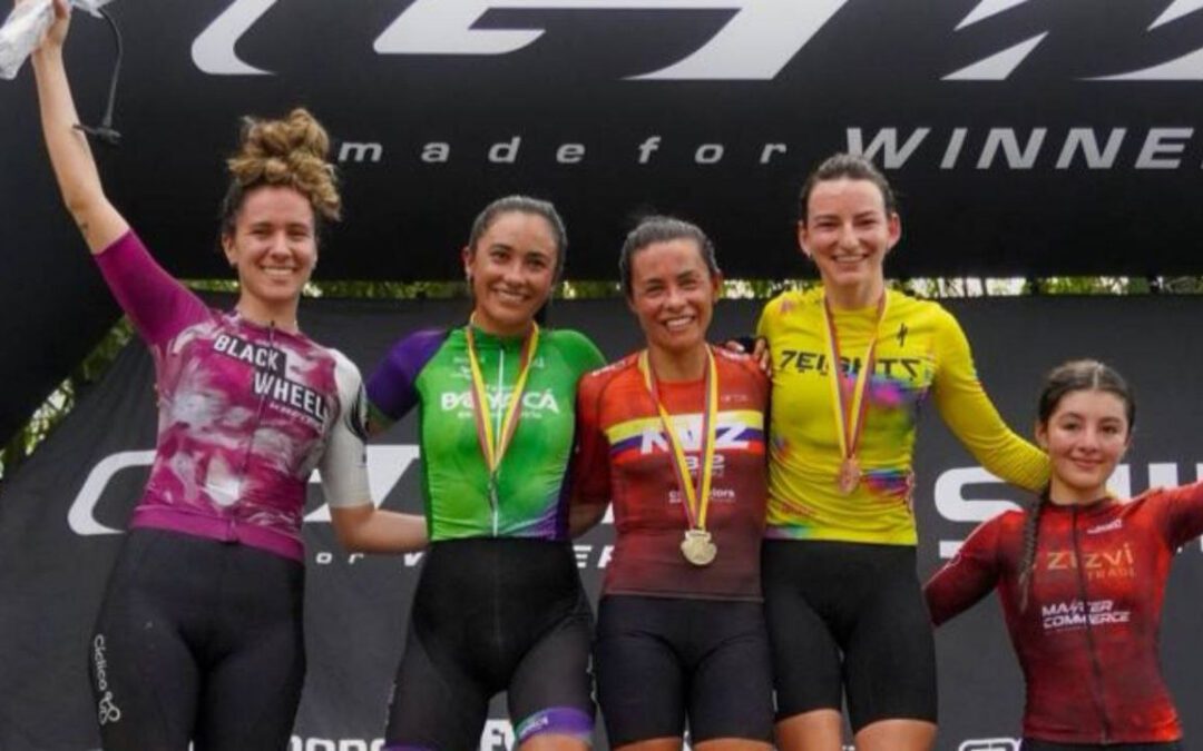 Diana Pinilla se sube dos veces al podio en la Copa Nacional de MTB en Ginebra, Valle del Cauca
