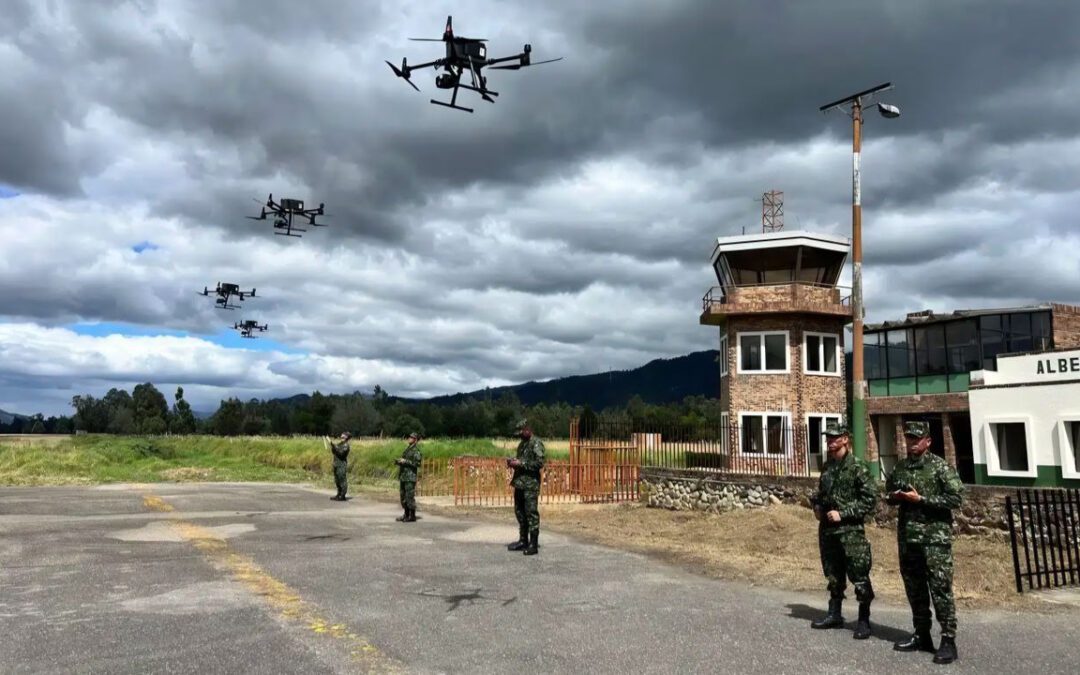 Colombia iniciará pruebas de escudo antidrones contra ataques de grupos armados ilegales