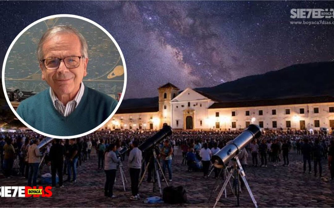 Germán Puerta, el hombre que llevó las estrellas a la Plaza Mayor de Villa de Leyva
