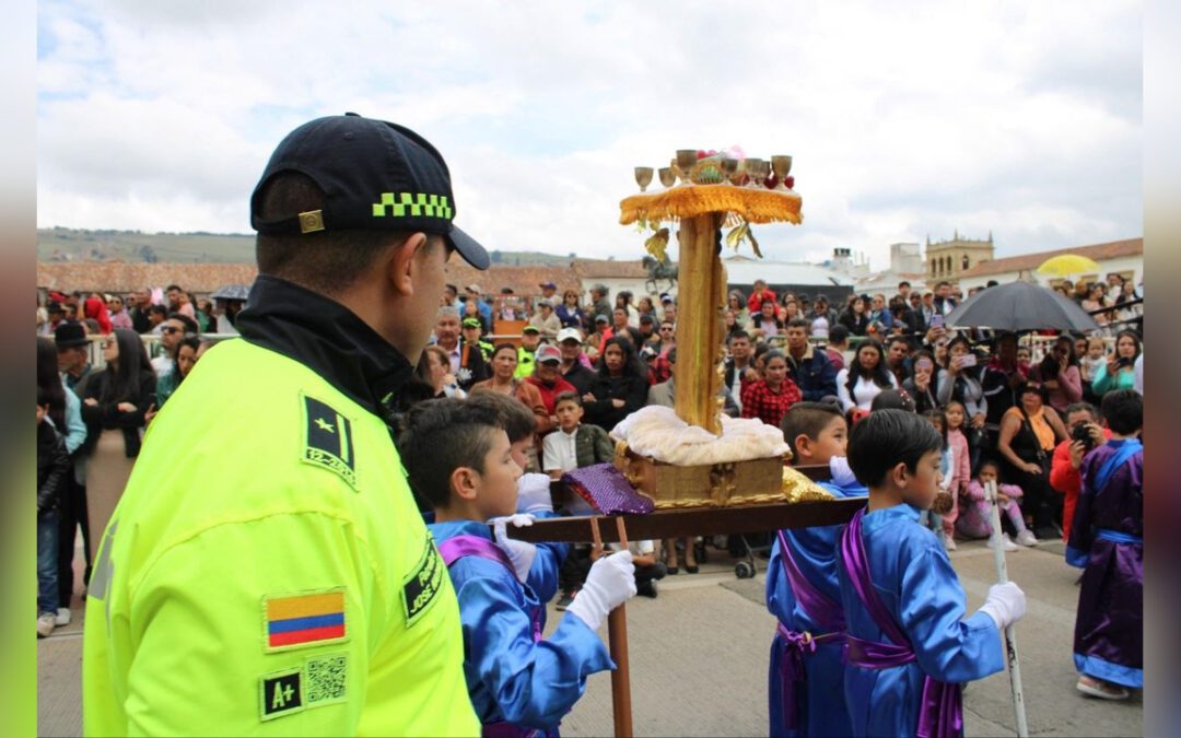 Más de 600 uniformados custodiarán Tunja y el área metropolitana durante Semana Santa