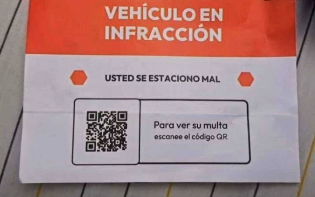 Alerta en Duitama por volantes falsos que simulan multas de tránsito con códigos QR