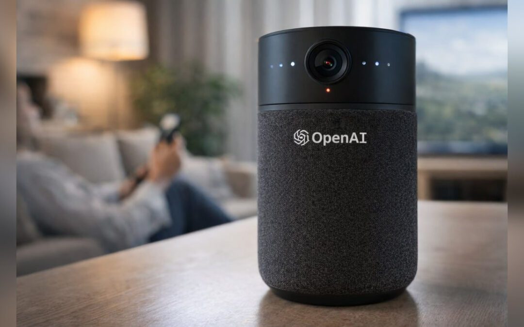 OpenAI quiere entrar a loshogares: el altavoz inteligente con cámara que prepara