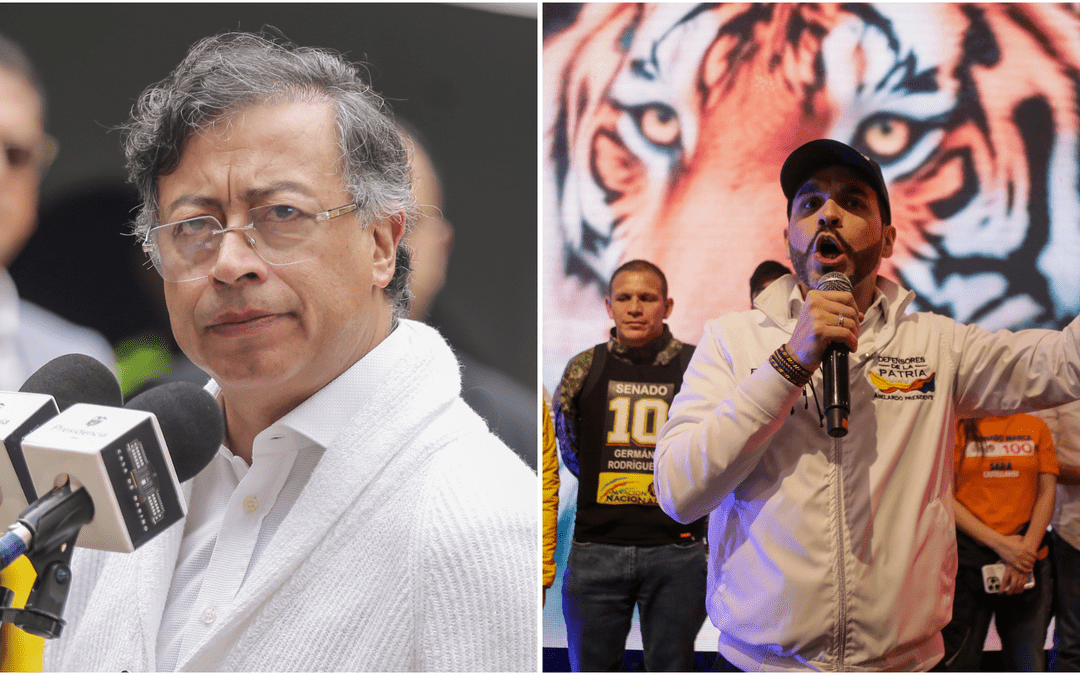 Presidente Petro y el candidato de la Espriella protagonizan agarrón en redes